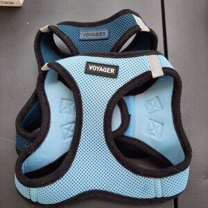 2 Voyager Medium Step-In Dog Harness All Weather Mesh Reflective No Pull